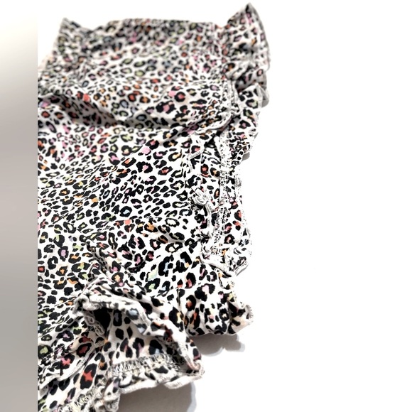 VS  Victoria’s Secret  Colorful Animal Print, Ruffle Edge  Sleep Shorts - Picture 5 of 11